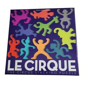 Brainwright Le Cirque Circus Stacking Puzzle Kids Unisex New Wooden Balance Game